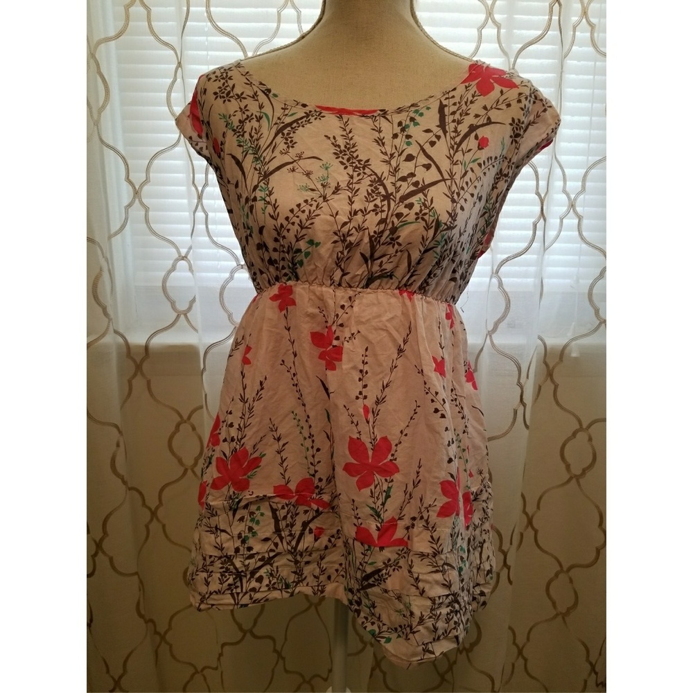 Floral short sleeve Top